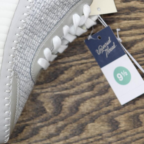 Universal Thread Persephone Sneakers with Memory Foam Insole Silver Gray 9.5M - Picture 6 of 10